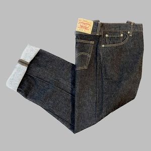 Vintage 80’s/90’s NOS Levi’s 501XX Button Fly Jeans Deadstock Raw Denim 44/34